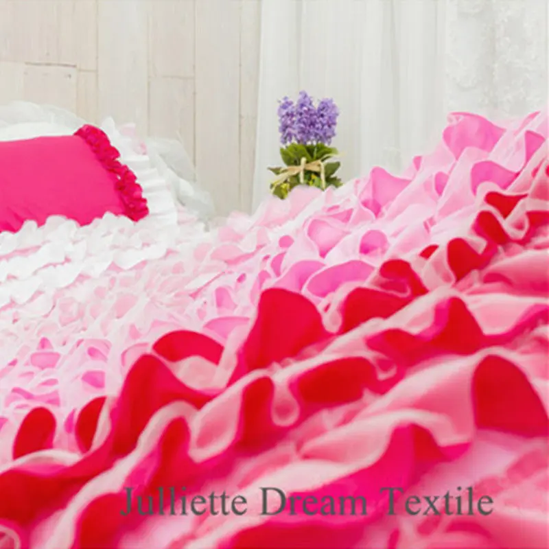 Роскошный комплект постельного белья в европейском стиле с изображением торта