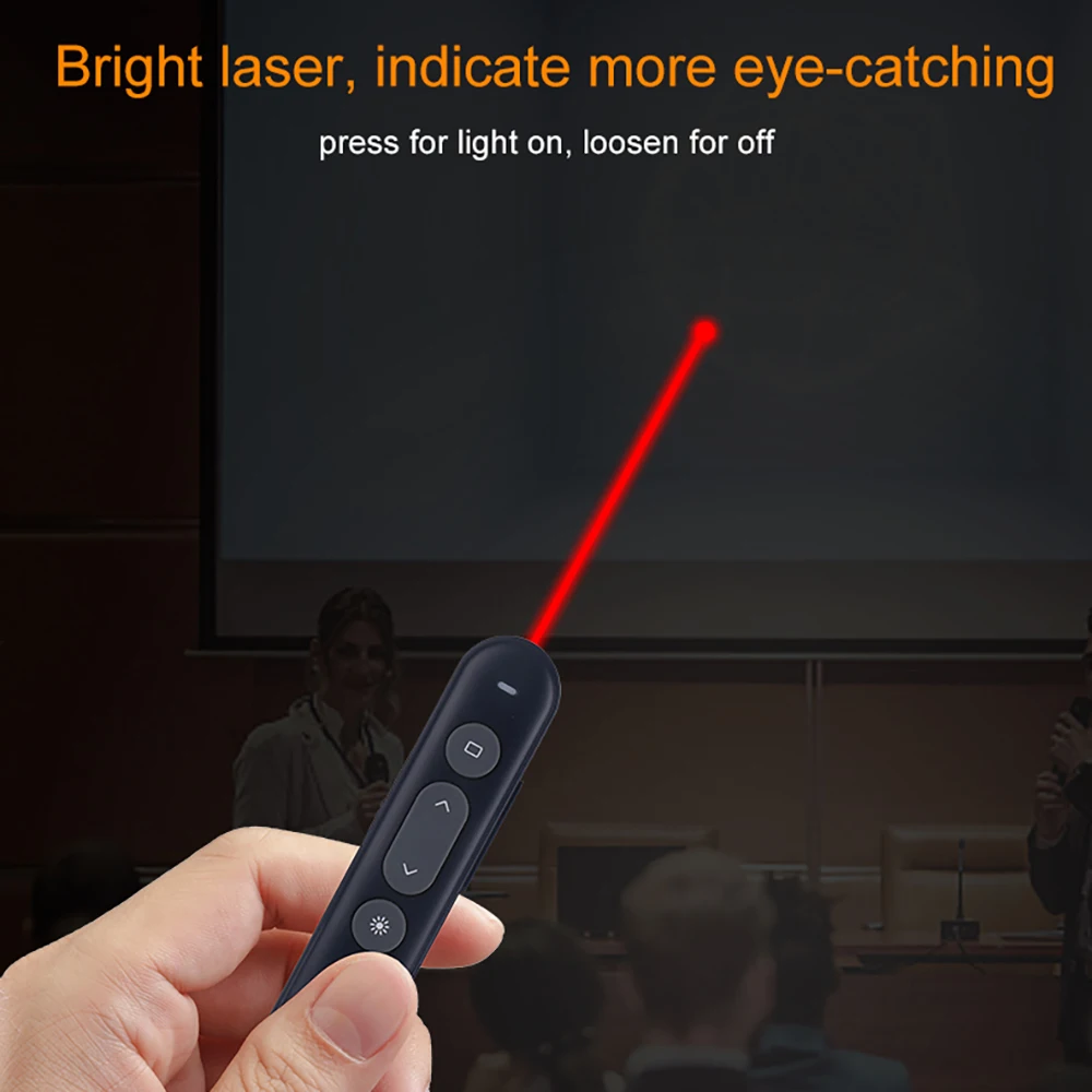 Токарная ручка для лазерных страниц PPT 2 4G беспроводной пульт дистанционного