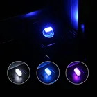 СВЕТОДИОДНЫЙ Автомобильный неоновый интерьсветильник светильник с USB-подсветкой для toyota corolla chr aurisavensis t25 hilux camry для volvo s60 v40 xc60