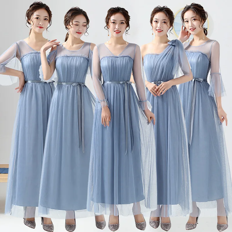 Платья подружек невесты размера плюс красные платья с рукавами 2021 свадебное