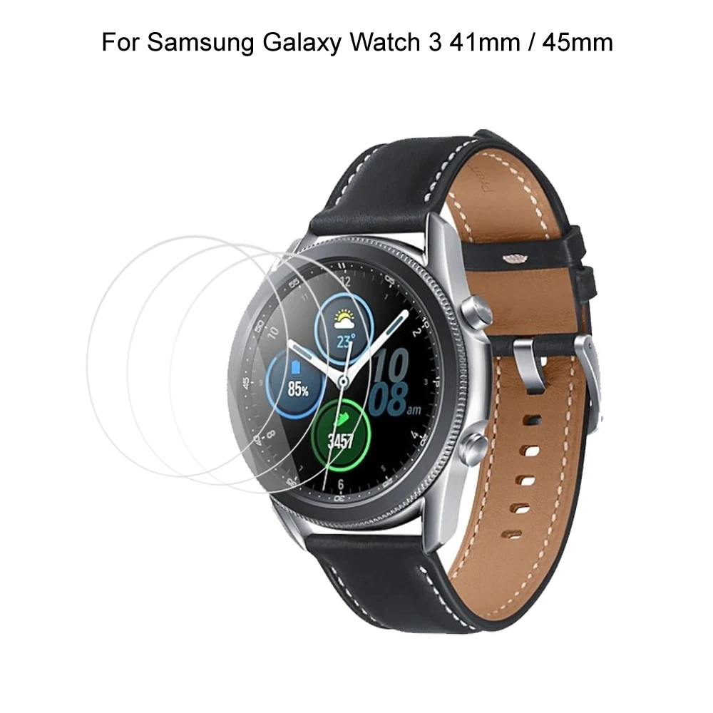 Для Samsung Galaxy Watch 3 41 мм/45 мм Защитная пленка для экрана из закаленного стекла