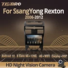 Автомагнитола 2DIN Android 2006 Для SsangYong Rexton Y250 II 2 2012-с GPS-навигацией, Автомобильный приемник, радио, Bluetooth-плеер IGO