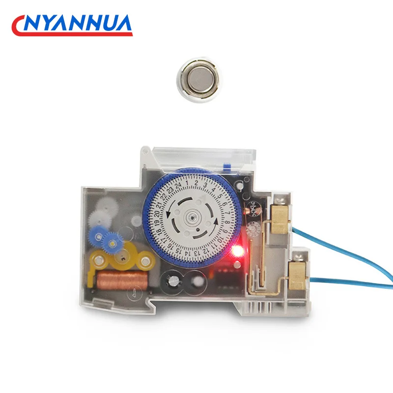 

Mechanical 15 Minutes 24h Timer Digital Time Switch Relay SUL180a 16A 24 Hours Program Timer Analogue DIN Rail