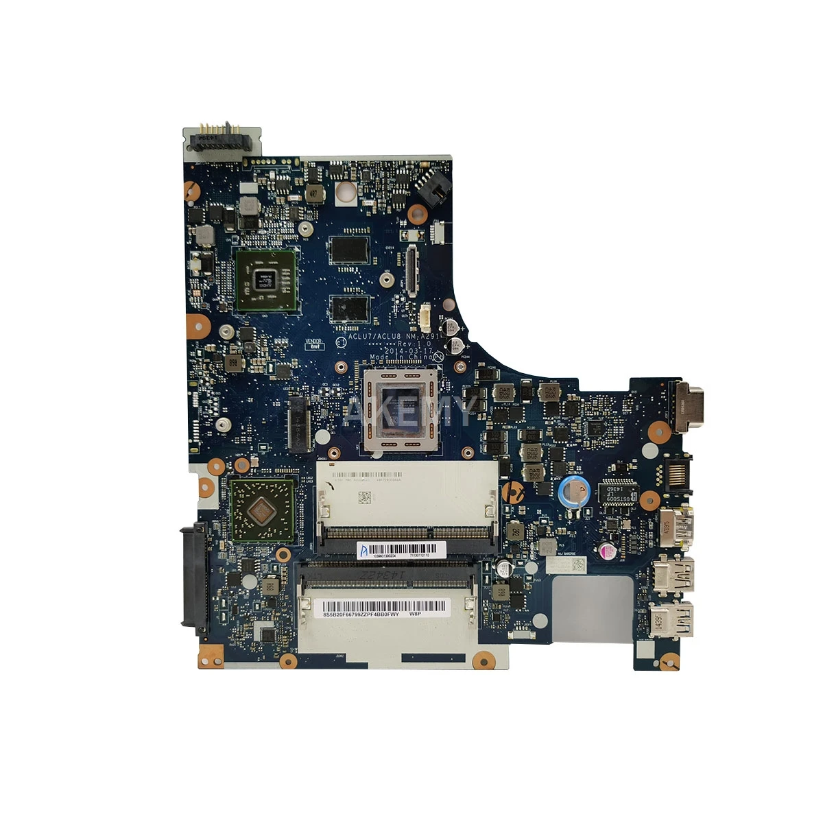 Оригинальный Для Lenovo Z50-75 G50-75 ACLU7 ACLU8 NM-A291 ноутбук ПК материнская плата A10-7300 ЦП |