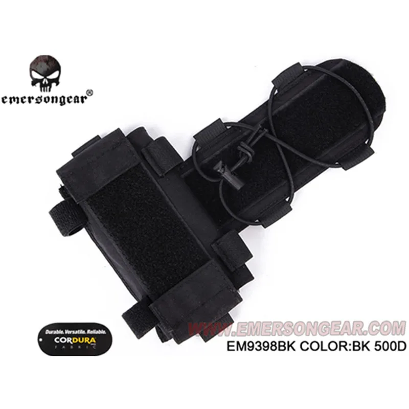 Emersongear Emerson MK1 чехол для шлема, чехол для хранения, противовесный чехол, чехол для аккумулятора - Цвет: BK