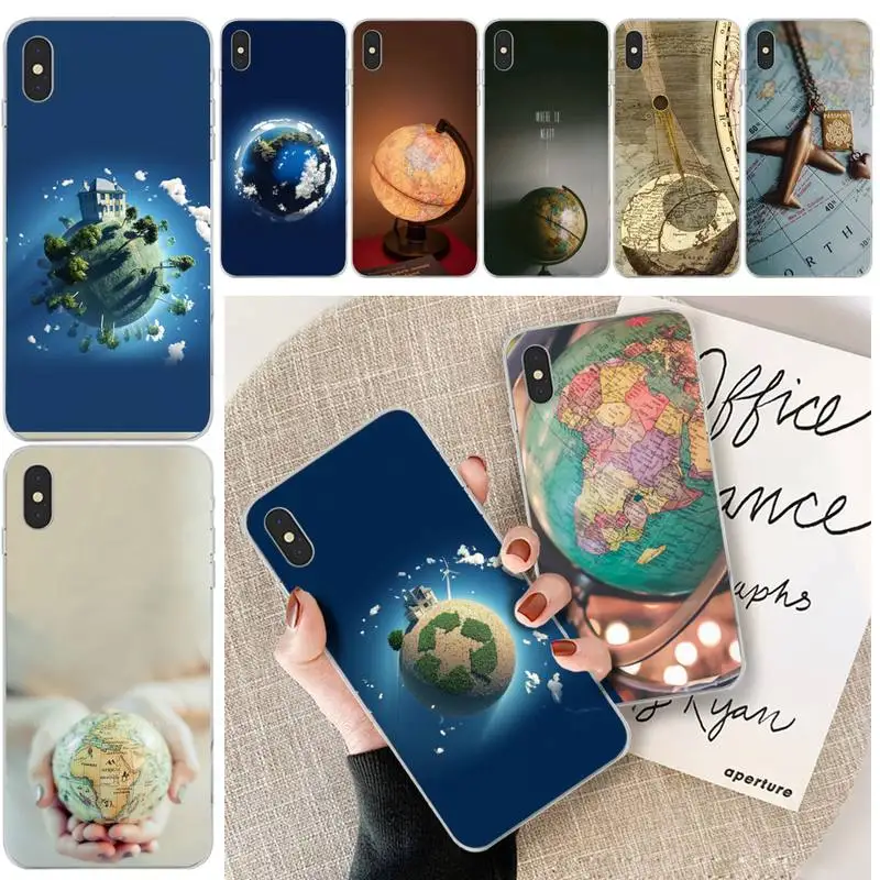 Новый чехол для мобильного телефона BaweiTE Earth Home globe iphone 6 6s plus 7 8 X XS XR MAX 11 pro Pro Max |