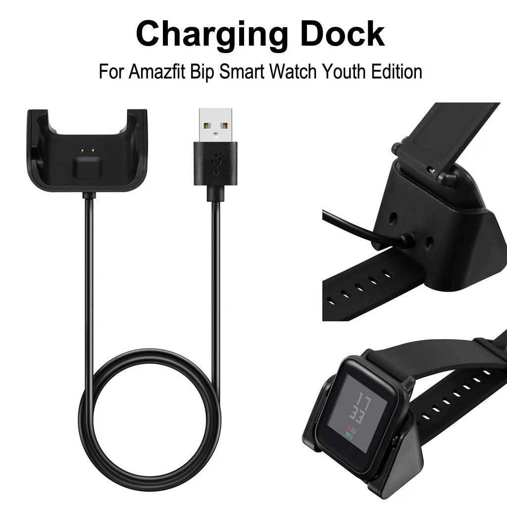 Переносная Колыбель зарядное устройство зарядная док-станция для Amazfit Bip/Bip Lite