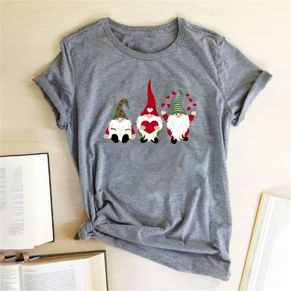 Лидер продаж парная рубашка с принтом гнома женская любовь одежда 2020 забавная