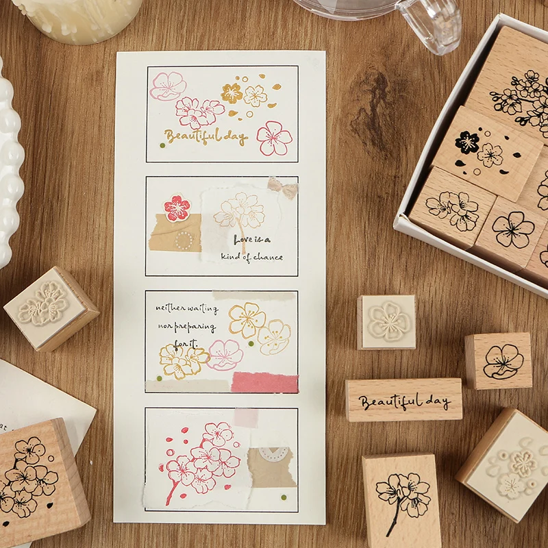 10 шт. винтажные английские декоративные штампы в виде лепестков | Дом и сад