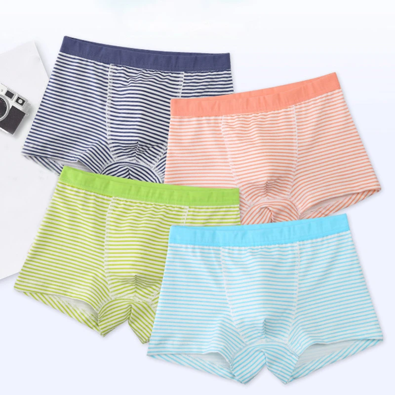 

4 шт./лот 2021 Новое поступление нижнее белье для малышей Детские трусики, одежда для подростков, размеры на возраст; Трусы для мальчиков; Нижне...