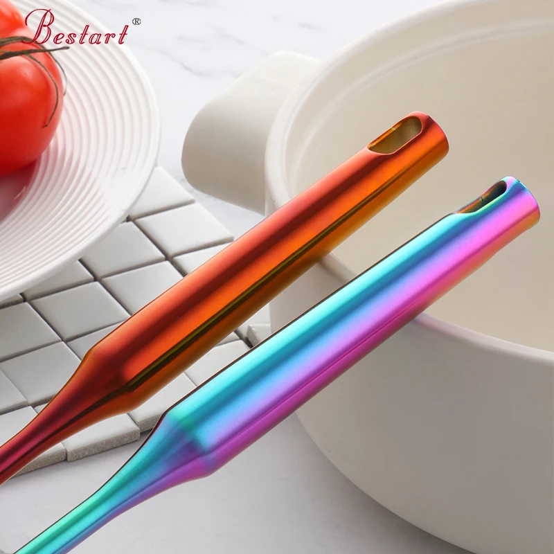

1 Pcs Colander Stainless Steel Skimmer Strainer Heat Resistant Solid Kitchen Strainer Frying Food Skimmer Ladle Colander