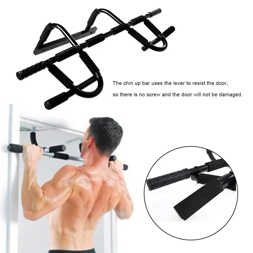 

Portable Exercise Doorway Pull Chin Up Bar Fitness Equipment Horizontal Bars Training Workout For Home Door Frame Horizontal Bar