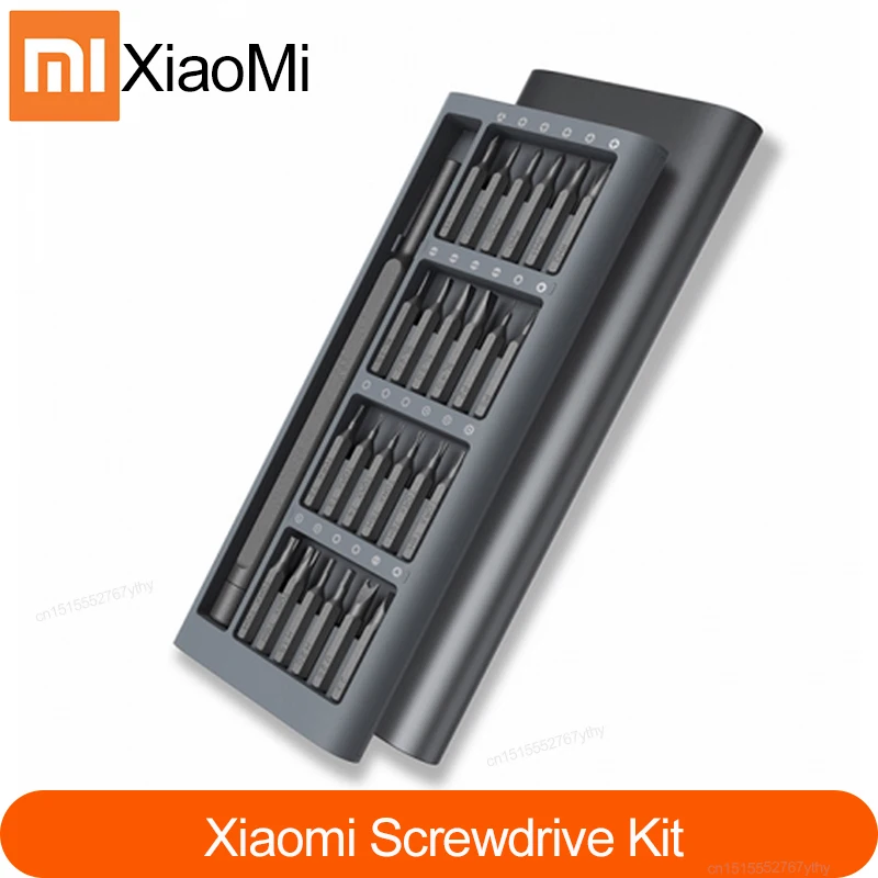 

Original Xiaomi Mijia Wiha 24in1 Screwdriver Kit Gray, hexagon tool Hand tools for home Led set Repair Bits Bit electric Nozz