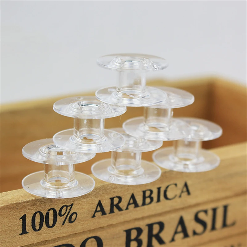 30 шт. прозрачные катушки прочные для швейных машин Швейные аксессуары|sewing machine