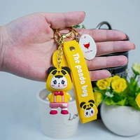 cartoon anime panda boy key chain new creative doll car key key chain men%e2%80%99s women%e2%80%99s students small gifts school bags bag pendant