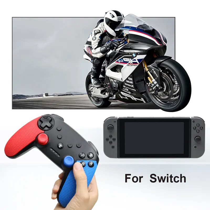 Беспроводной игровой контроллер, джойстик для Nintendo Switch Console, Bluetooth Gamepad Pro Joypad для Android/PC, аксессуары для управления