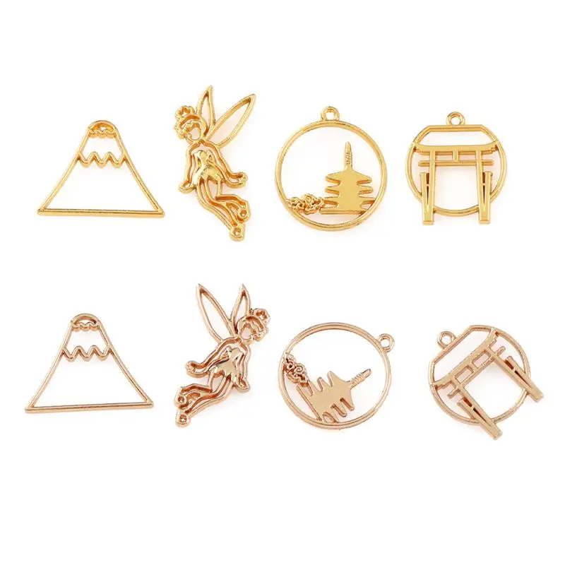 4 шт. подвеска для ювелирных изделий из искусственной смолы | Украшения и