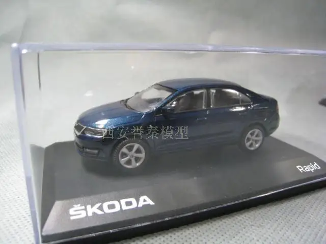 ABREX 1/43 масштаб SKODA RAPLD литой металлический автомобиль модель игрушки для коллекции, подарок, дети