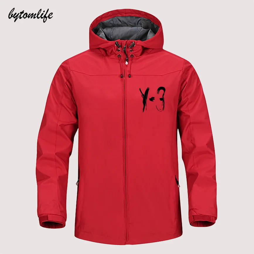 

Y3 Yohji Yamamotos Outdoor Mountaineering sport hunt Windproof Jackets Hooded Comfortable Unisex men Outdoor Jackets TOPS N011