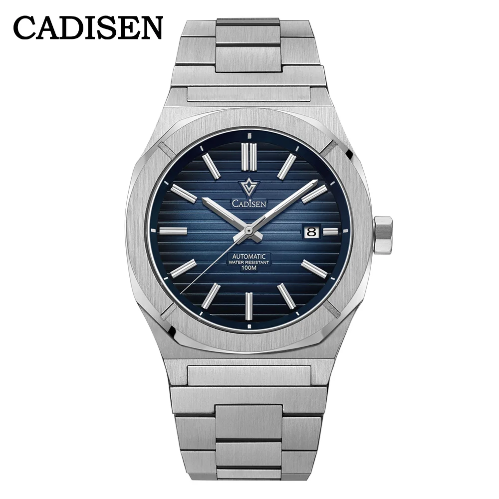 

Cadisen 2021New Watch Men Sapphire Crystal MIYOTA 8215 Automatic Movement Swimming Luxury Watches 10Bar Waterproof Wristwatch