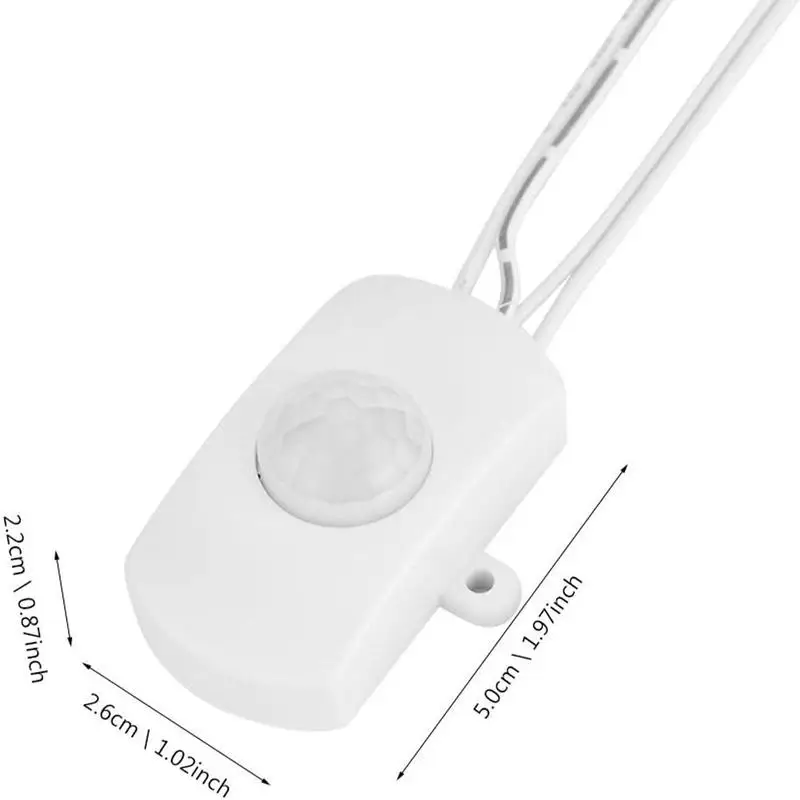 

5-24V 4A USB Light Sensor with Infrared Human Sensor Switch Strip Bar For Automatic Infrared Light LED Module Light Sensor U3I9