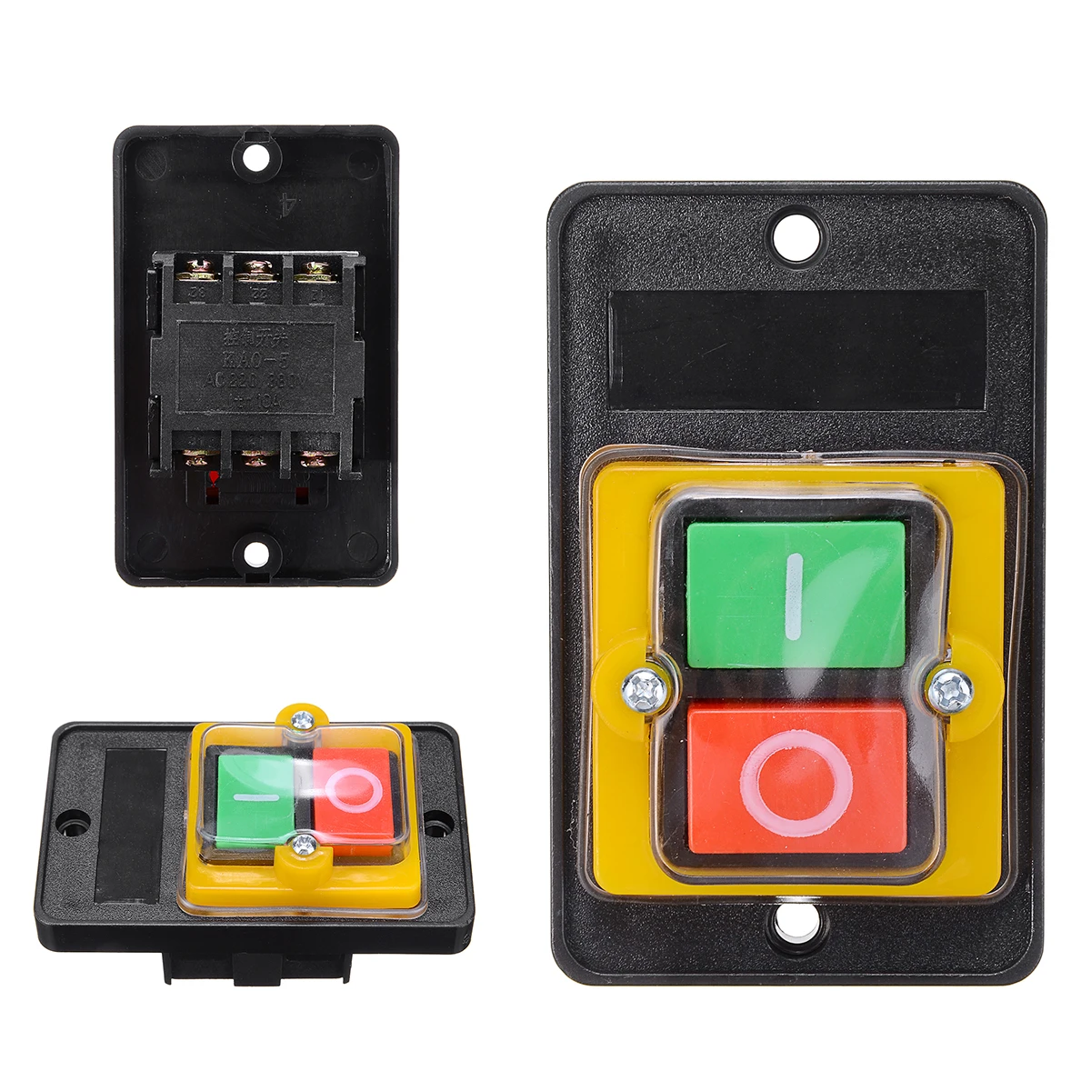 AC 220/380 В Водонепроницаемая кнопка включения/выключения двигателя сверла