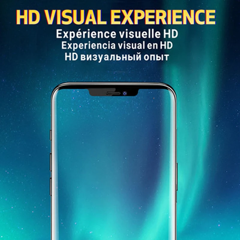 4 шт. 100D Защитная Гидрогелевая пленка для iPhone 11 Pro MAX 6 6s 8 7 plus XR X XS полная защита экрана мягкая пленка не стекло