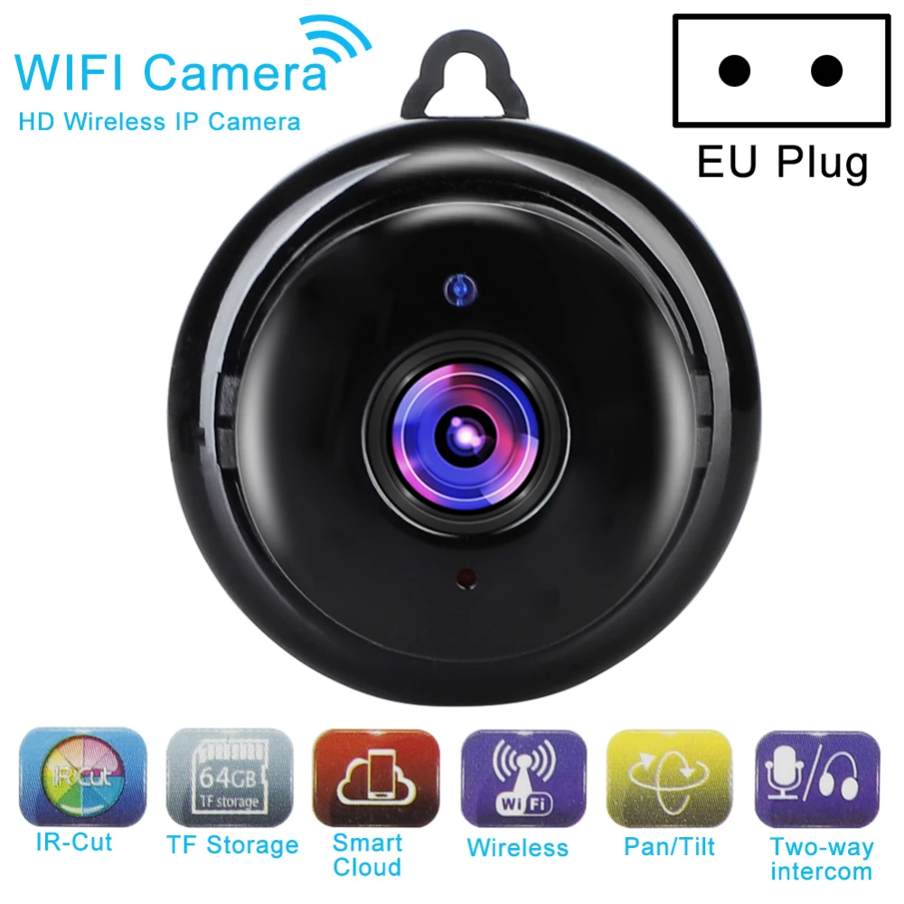 WiFi Camera Baby Monitor 1080P Wireless CCTV IP Indoor Outdoor HD DV Security Night Cam Home Surveillance | Безопасность и защита