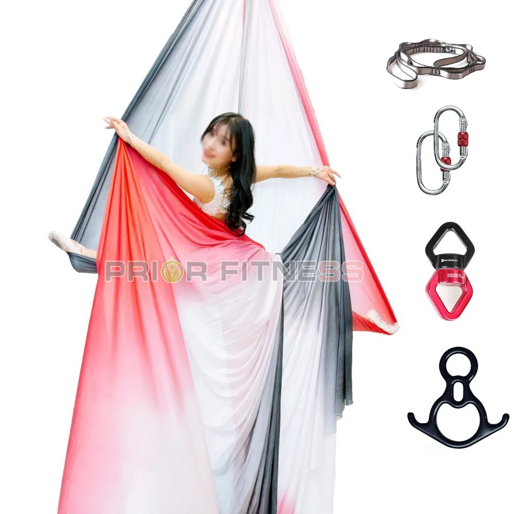 10 ярдов 9 2 м воздушный Шелковый набор Высокое качество градиентные цвета