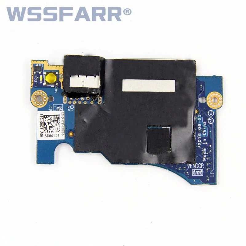 Для dell XPS 13 9360 Плата usb кнопка включения питания доска LS D841P 04F73T 4F73T cn 04F73T| |
