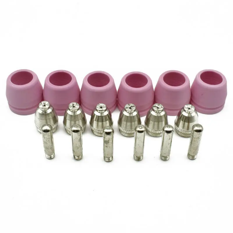 18 расходных материалов для плазменной резки Cut50F Пилот дуговой фонарь Cut500Fpi Pilot