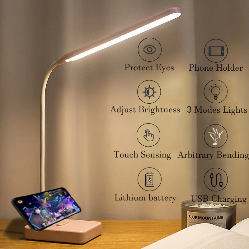 2020 Регулируемая яркость 3 режима освещение настольная лампа для дропшиппинг