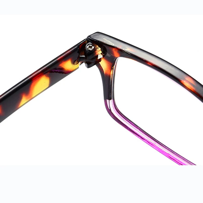 Модные женские очки для чтения с принтом многоцветные дизайнерские считыватели прямоугольные пресбиопические очки