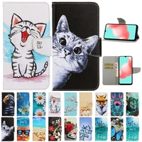 flip leather case for samsung galaxy a12 a 12 a32 a52 a72 m10 a42 5g fundas magnetic card holder stand wallet case cover coque