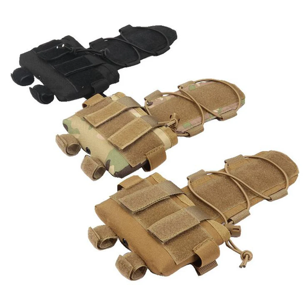 

Battery Case for Helmet, Durable Lightweight Molle Helmet Pouch for Hunting Counterweight Accessories Storage Bag