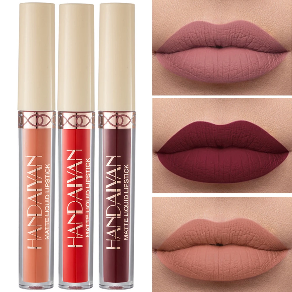 

Red Velvet Matte Lip Gloss 12 Colors Nude Pink Lip Tint Cosmetic Waterproof Long Lasting Moisturize Liquid Lipstick Lips Makeup