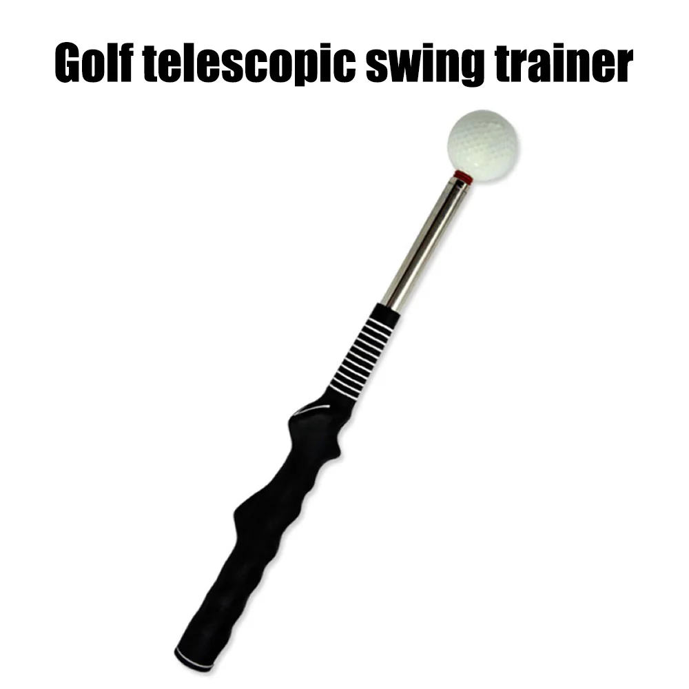 

Golf Swing Rod Telescopic Golf Swing Trainer Tools Training Aids Beginner Gesture Correction Aid Golf Swing Rod Ball Sports