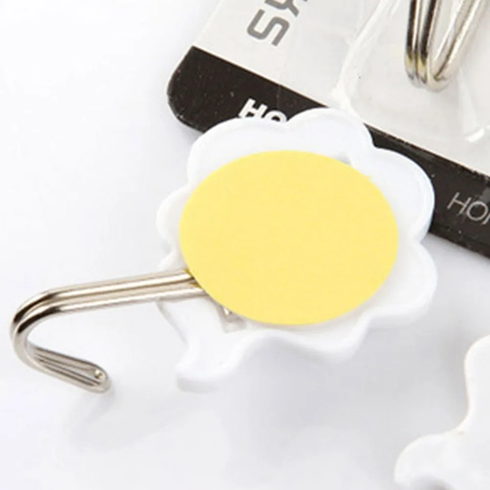 6 шт. милые крепкие липкие крючки в форме облака настенная вешалка детская