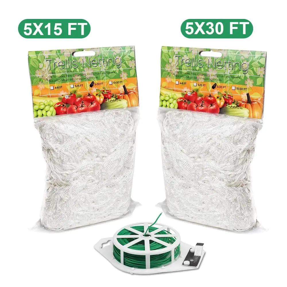 Сетка 5/10 м из полиэстера сетка люфы для Утренней славы виноградные цветы садовые