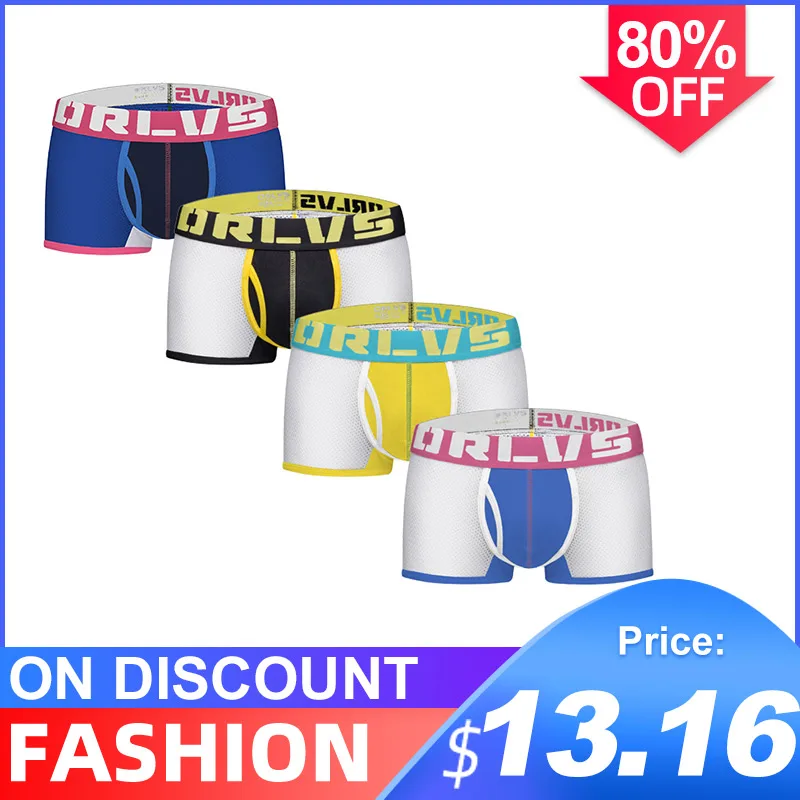 Высококачественные хлопковые трусы боксеры с надписью 4 шт./лот мужское нижнее