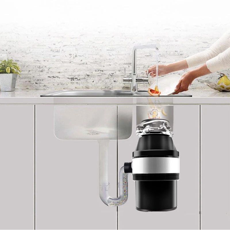 ADALI измельчитель пищевых отхо отходов 380 Вт воздушный выключатель 1400 мл большая