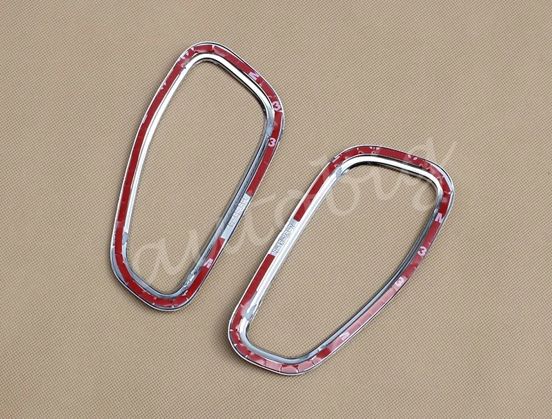 Хромированный боковой Поворотный Светильник крышка для Jeep Renegade (BU) 2015 2020