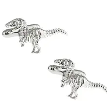 Мужская животных Tyrannosaurus запонки в виде Рекса качества латунь