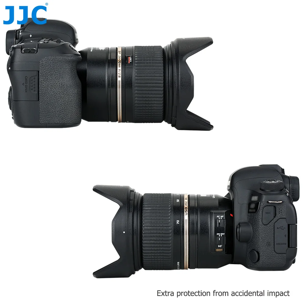 JJC Цветочная бленда для объектива камеры Tamron SP 24-70 мм f/2 8 Di VC USD A007 Замена HA007 защита