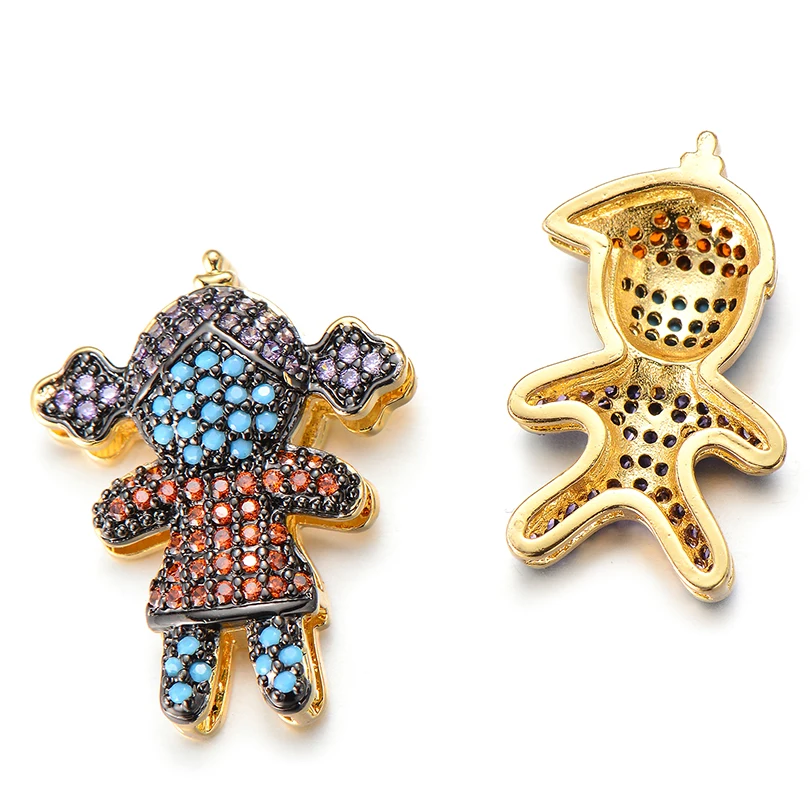 Pipitree золотой цвет семья Мальчики и шармы для девочек подходит 10 мм сетка браслет