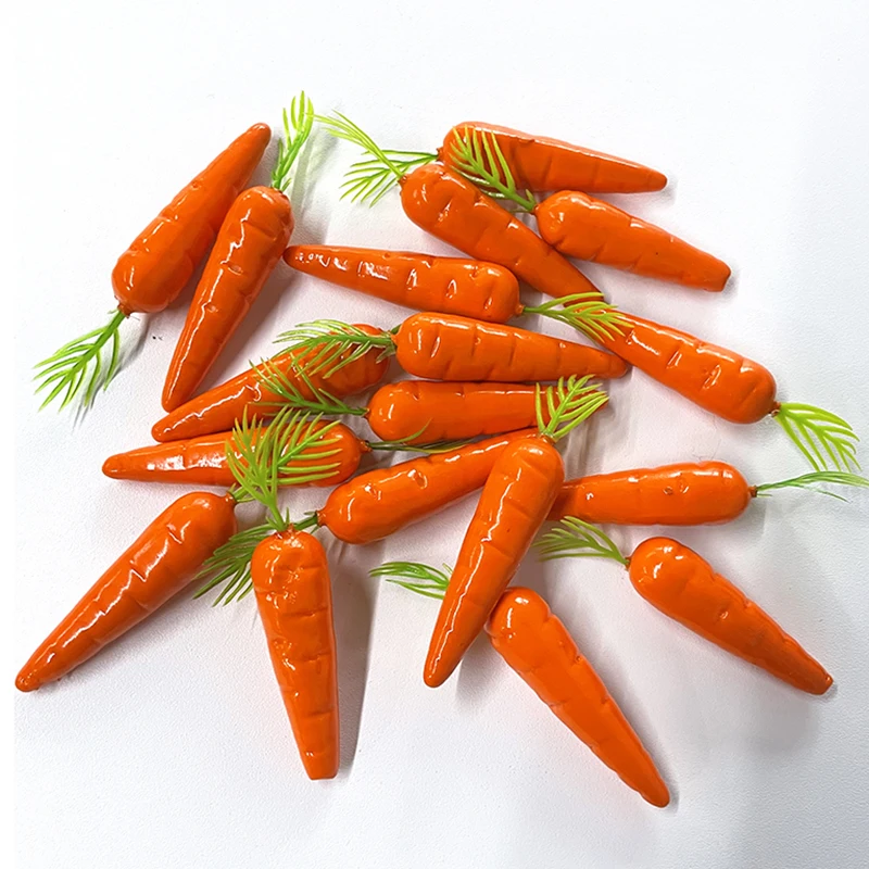 

20pcs Easter Decoration Simulation Mini Carrot Easter Decorations for Home Easter Party Decoration Fake Carrot Easter Gifts