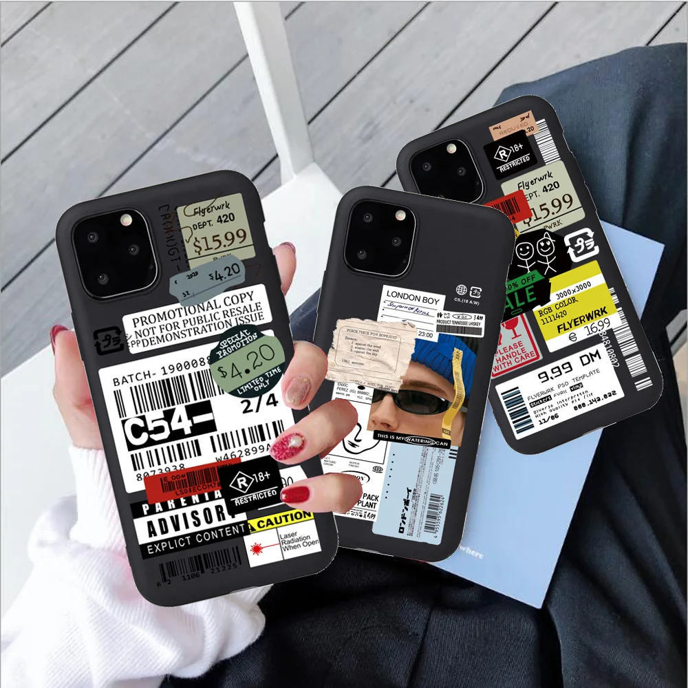 Чехлы для телефонов с художественной абстрактной мультяшной статуей iPhone 11 12 Pro Max