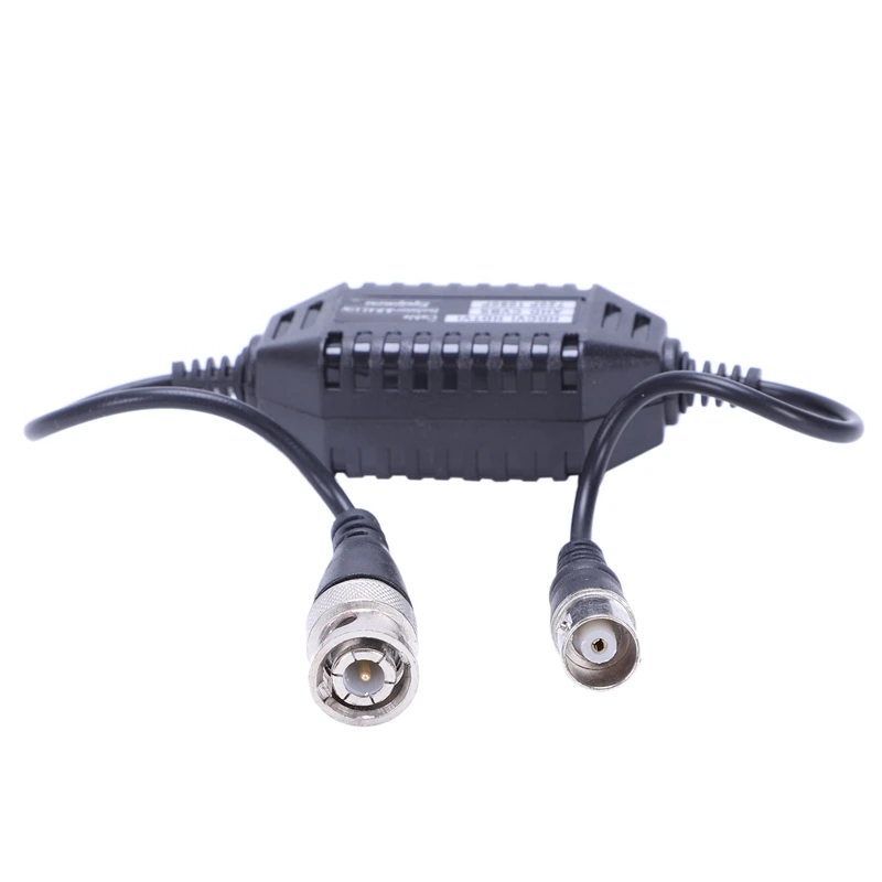

Coaxial Video Ground Loop Isolator Balun BNC Male to Female for CCTV Camera