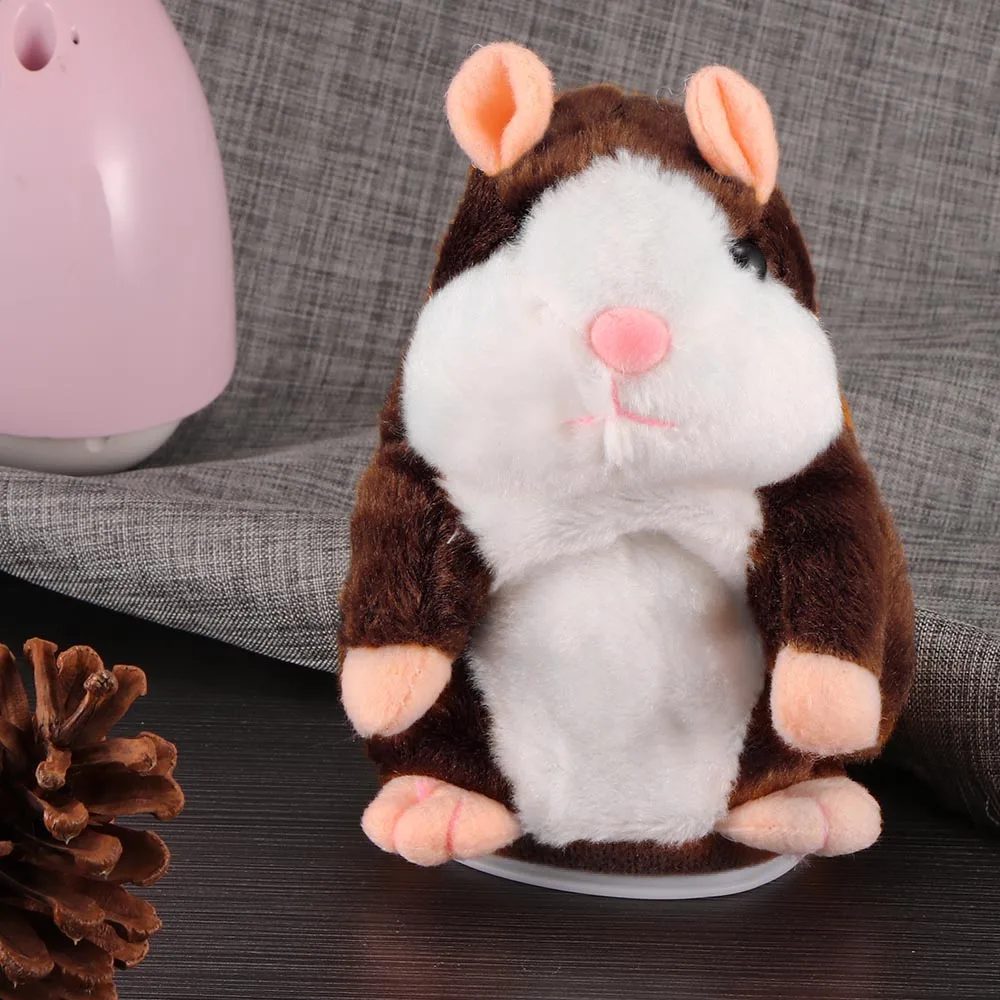 

Plush Children'S Toy Cute Talking Voice Toy Hamster Imitating Pet Toys Children'S Toys Interactive Toy Children'S Birthday Gifts