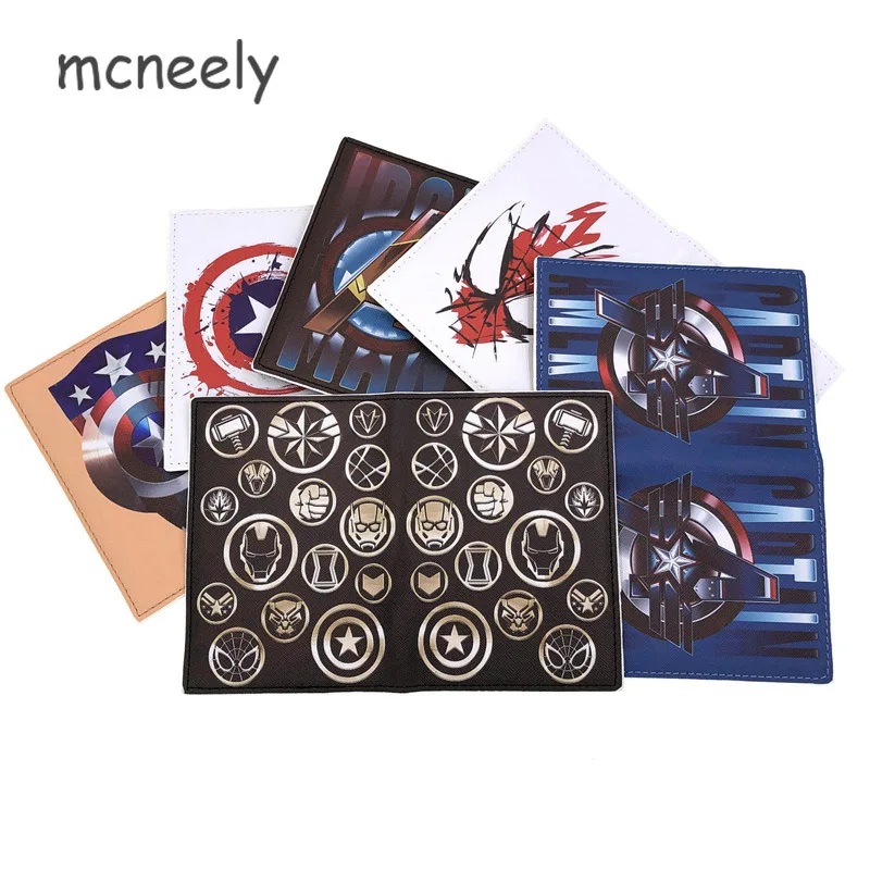 Держатель для паспорта и кредитных карт мужчин мультяшный аксессуар